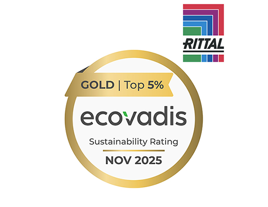 Rittal medaglia oro EcoVadis sostenibilità produzione digitalizzata