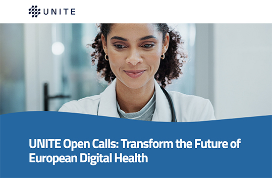 UNITE sanità digitale progetti call Commissione Europea