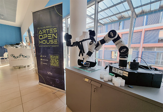 Artes 4.0 CIM Joint Lab robotica intelligente