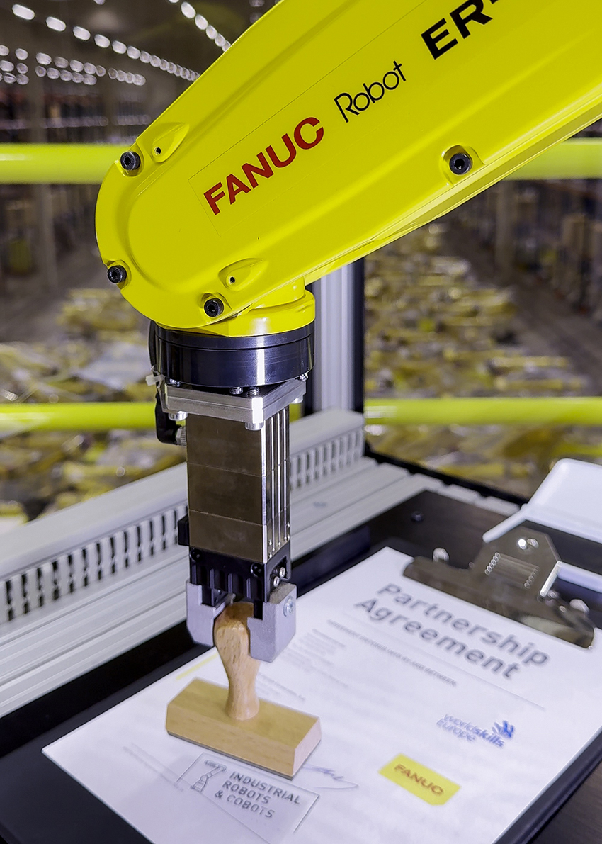  Fanuc Europe rinnovo accordo WorldSkills Europe competenze robotica automazione