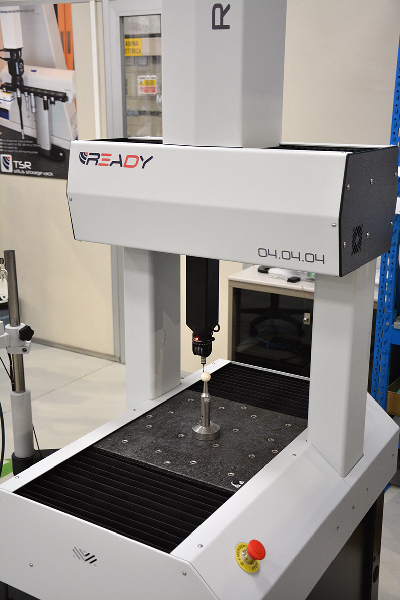Ready misura a coordinate RUN metrologia in produzione CMM