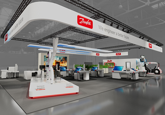 Danfoss eHydraulics macchine edili Conexpo 2026