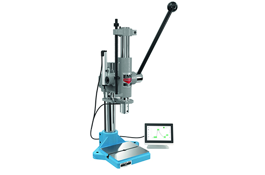EMG Presses EMG Control controllo digitale forza spostamento presse manuali e pneumatiche