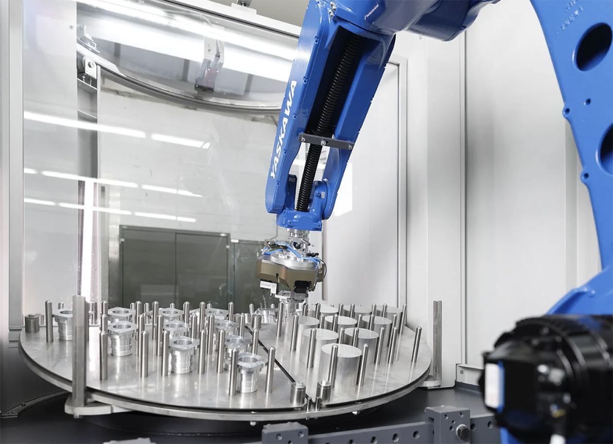  Yaskawa robot Motoman GP25 movimentazione assemblaggio automazione