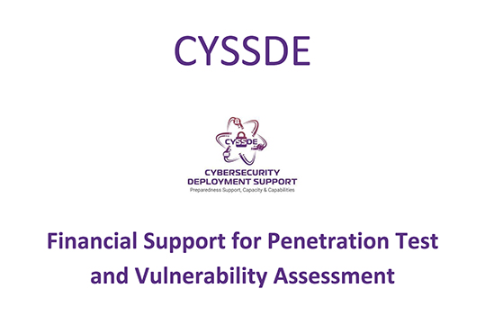 CYSSDE sicurezza informatica bando open call 3 penetration test