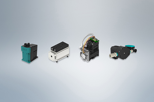 KNF pompe intelligenti controllo integrato per liquidi gas o vuoto
