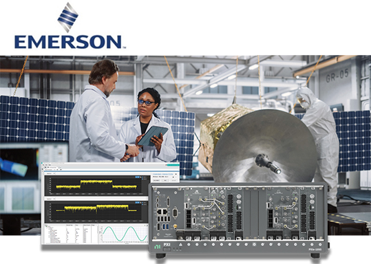 Emerson NI Chess test RF basato sul software applicazioni critiche aerospace difesa