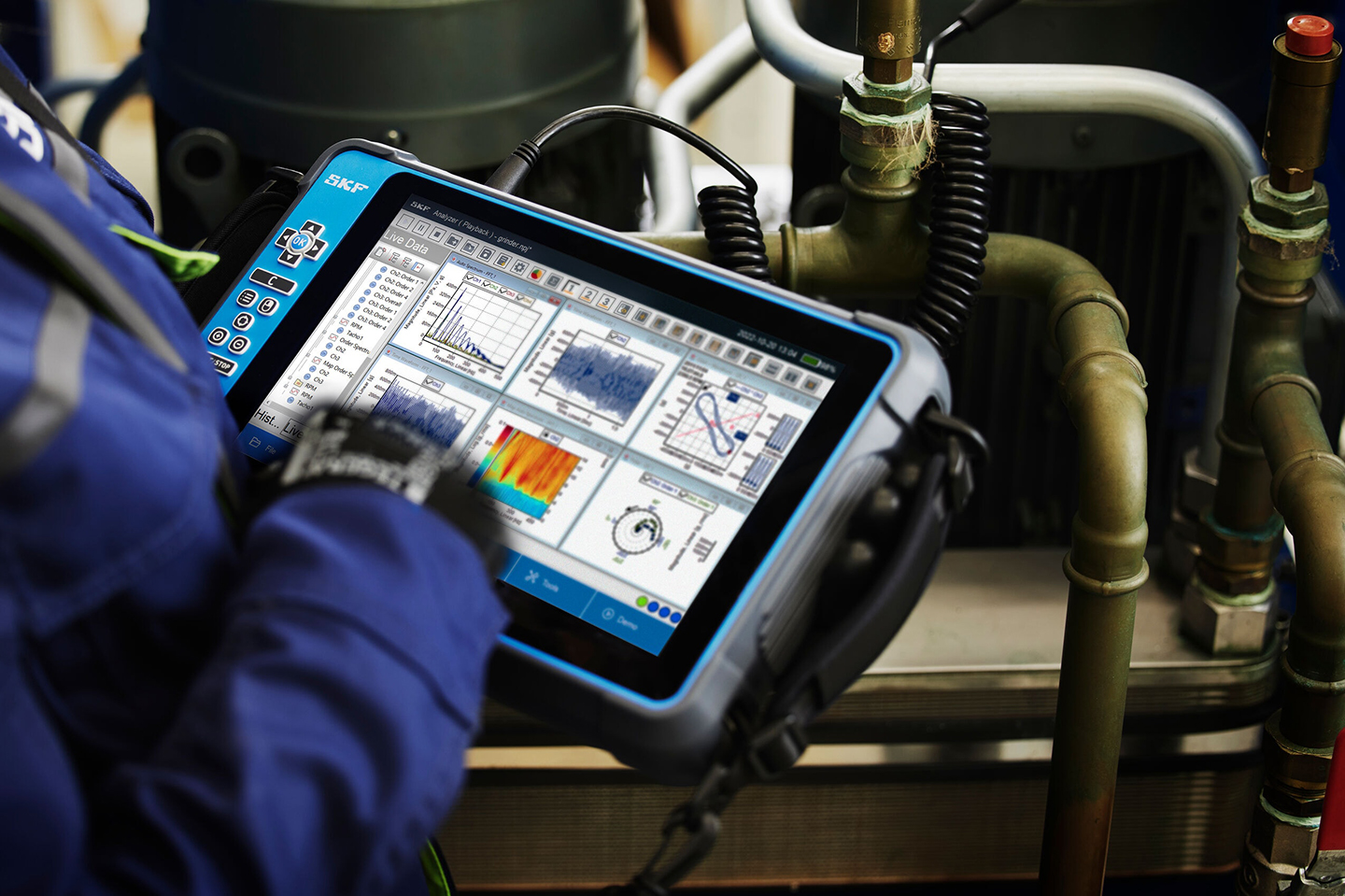 SKF condition monitoring acquisizione G-Tech Instruments