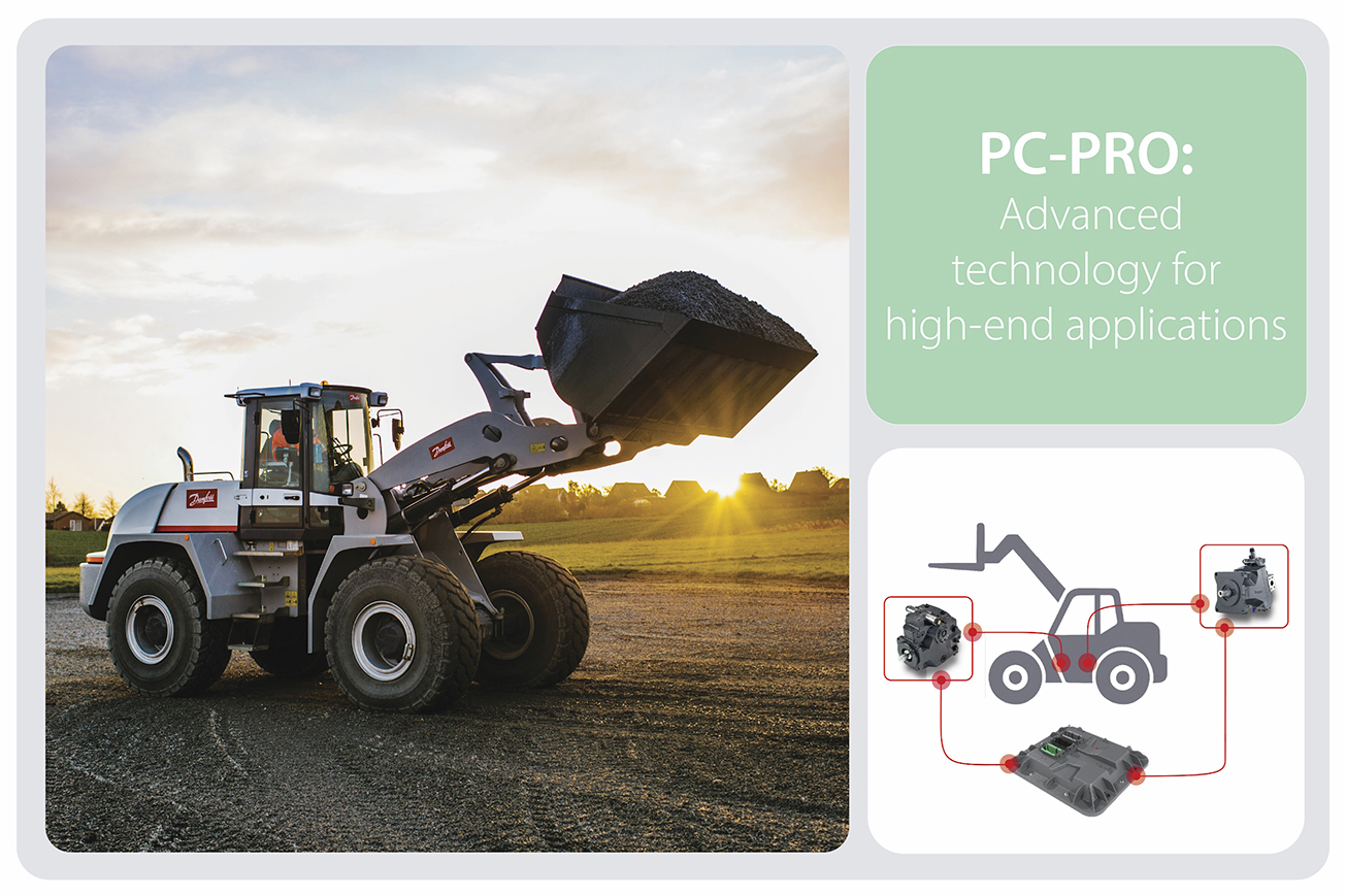  Danfoss software controllo intelligente trasmissioni idrostatiche PC-PRO