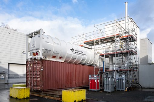 Vanzetti Engineering banco prova pompe idrogeno liquido aeronautico DLR centro aerospaziale tedesco