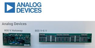 Analog Devices AI factory 800 V Hotswap