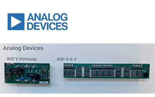 Analog Devices AI factory 800 V Hotswap