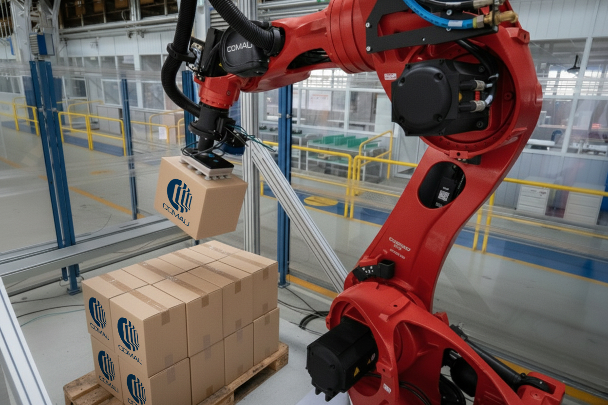 Comau automazione intralogistica acquisizione Invent Smart Intralogistics Solutions pallettizzazione