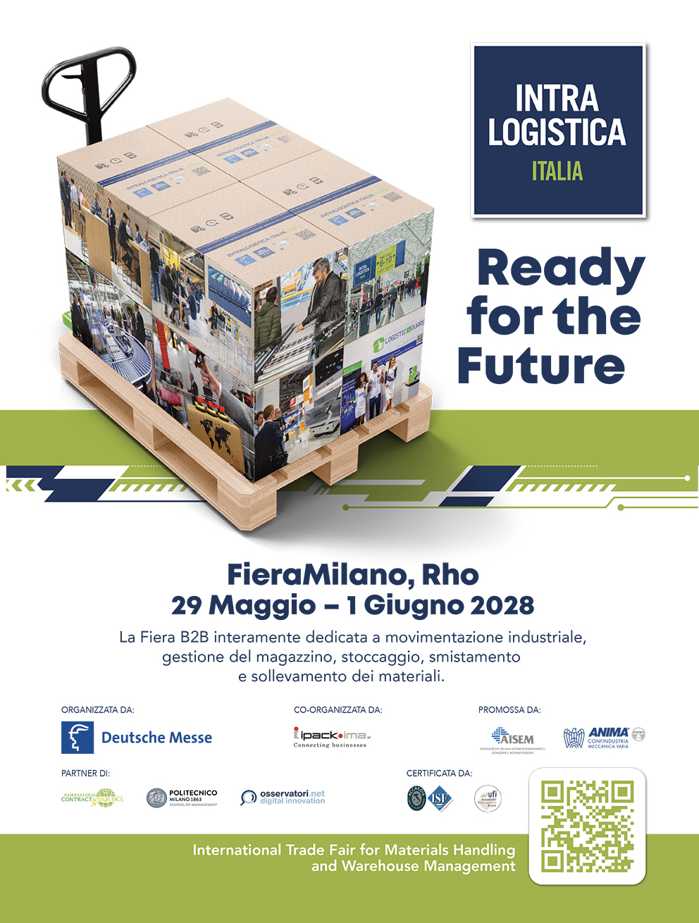 Intralogistica Italia apertura iscrizioni fase early bird Logistics HUB
