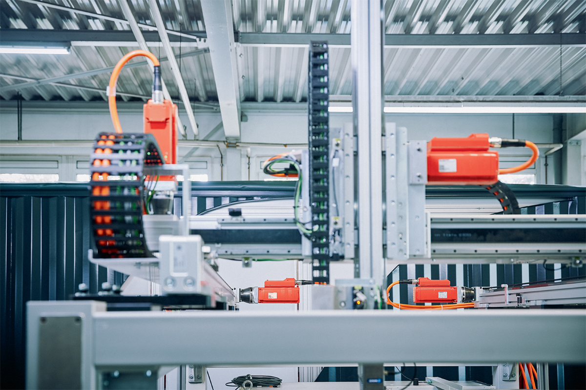 SEW-Eurodrive azionamento servo decentralizzato Movidyn installazione